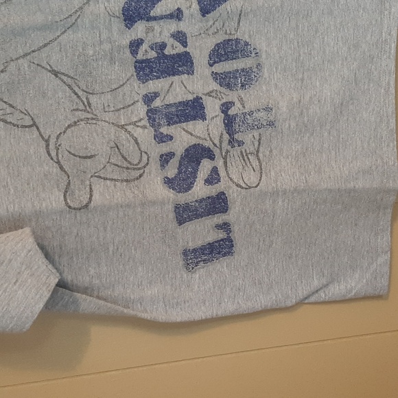 Disney Men Or Women's XL Short Sleeve Gray Tee Shirt - Picture 5 of 10